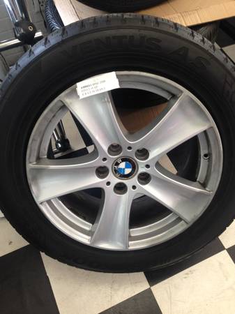 BMW X5 2008 WHEELS ORIGINAL 18" #49655 W  TIRES